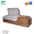 hardwood best selling wooden coffin casket